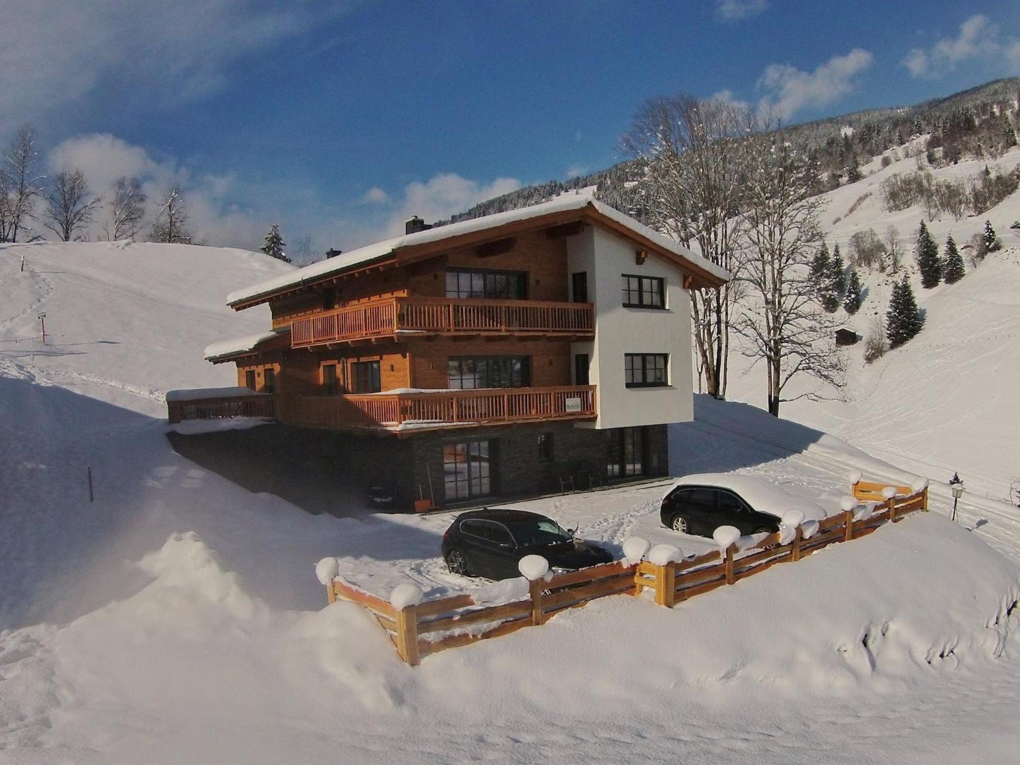 Modern Chalet With Sauna Near Ski Area In Saalbach Hinterglemm Salzburgerland 外观 照片