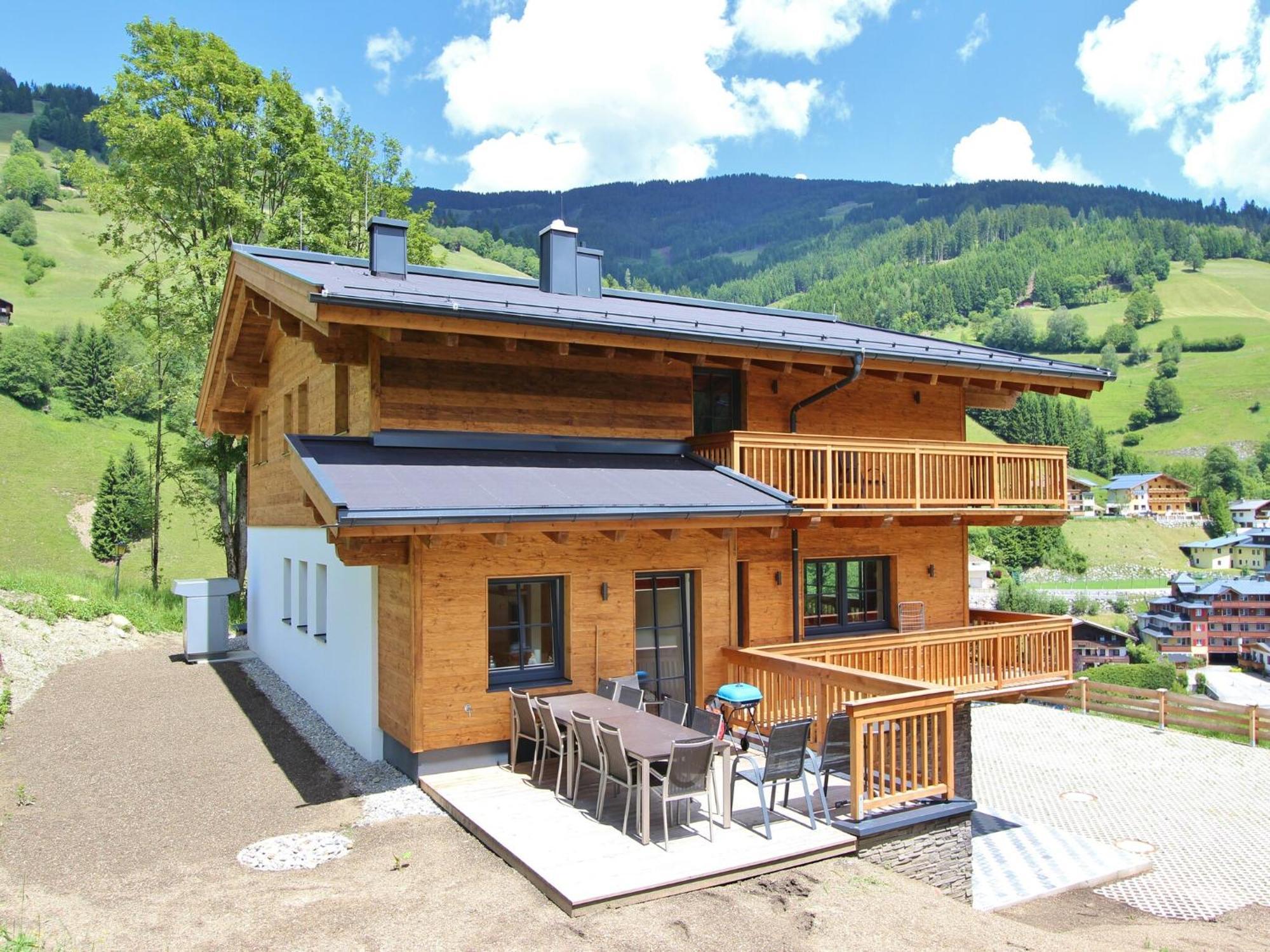 Modern Chalet With Sauna Near Ski Area In Saalbach Hinterglemm Salzburgerland 外观 照片